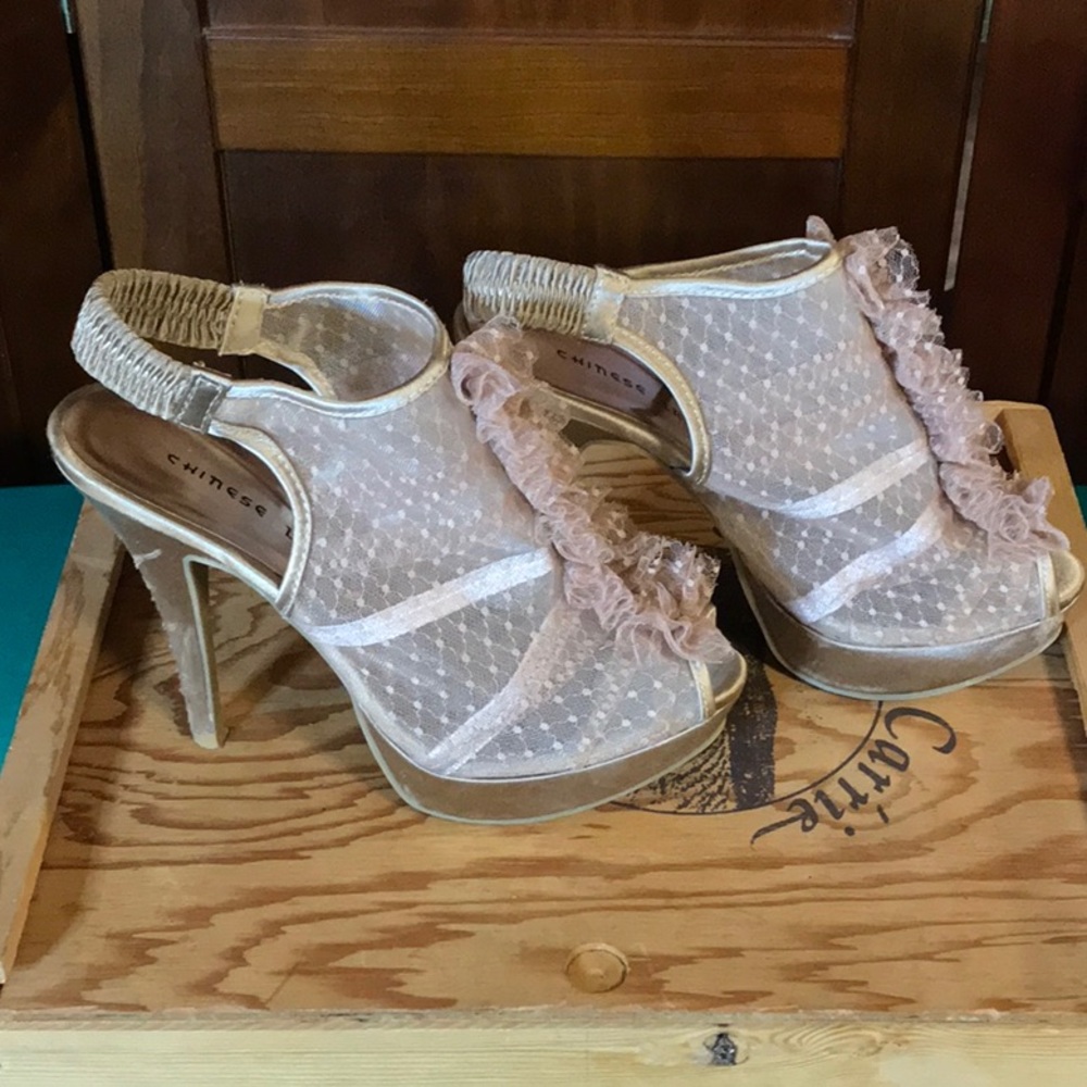 Chinese Laundry Heeled Ankle Bootie size 8.5 - Picture 3 of 6